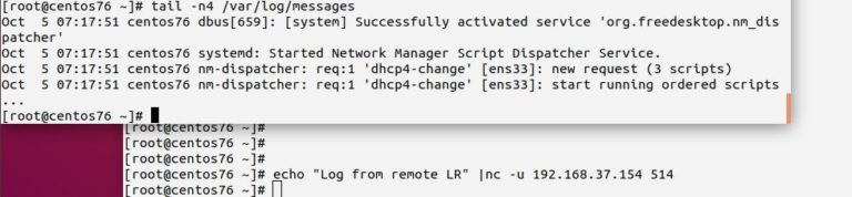 rsyslog: configure syslog UDP reception - Rainer Gerhards